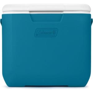 Coleman Chiller 30qt Insulated Portable Cooler with Ice Retention & Large Carry Handle, Made in USA, Great for Camping, Tailgating, Parties, Sports, Concerts & More(ice chest)