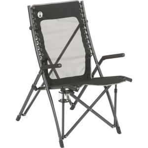 Coleman Comfortsmart Portable Suspension Chair, Ultra-Comfortable Outdoor Camping Chair with Drink Holder & Carry Bag, Supports up to 300lbs, Great for Camping, Tailgating, Firepits, Patio, & More
