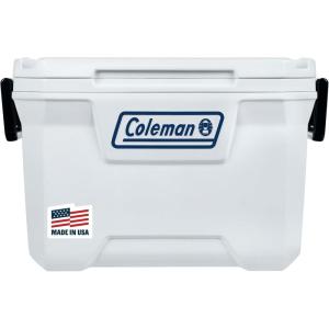 Coleman Marine Cooler with Fully Insulated UV Guard Lid & Body, Keeps Ice for 3+ Days, Great for Boating & Fishing, 52qt/100qt Wheeled/120qt Options(52qt)