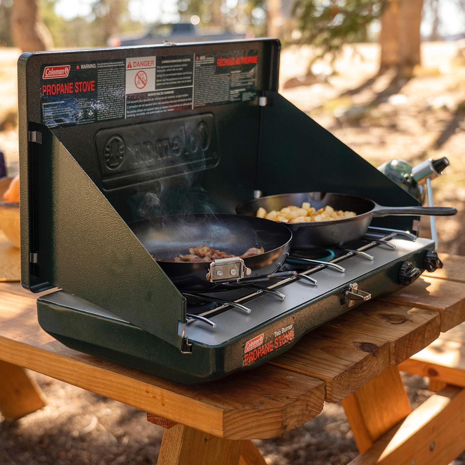 imageColeman Gas Camping Stove Classic Propane Stove 2 Burner 41 x 219 x 137 Inches