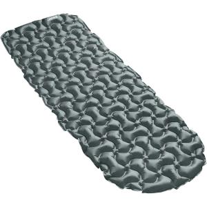Coleman Kompact Inflatable Camp Sleeping Pad with Built-in Air Valve and Included Carry Bag, No Pump Needed, Textured Grip Bottom Keeps Pad in Place, Premium/Basic(Basic)