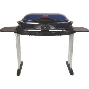 Coleman RoadTrip LX Collapsible Propane Grill with 2 Adjustable Burners Side Tables & Push-Button Ignition 20000 BTUs of Power for Camping Tailgating Grilling & More