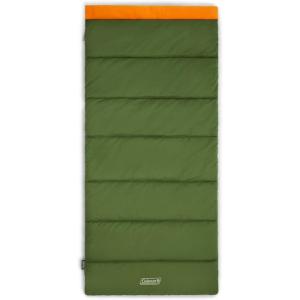 Coleman Big Game 0°F Big & Tall Sleeping Bag, Cold Weather Adult Sleeping Bag with Sherpa & Flannel Lining and 2-Way Zipper, Fits Campers up to 6’5″(Recycled Sherpa Lining)