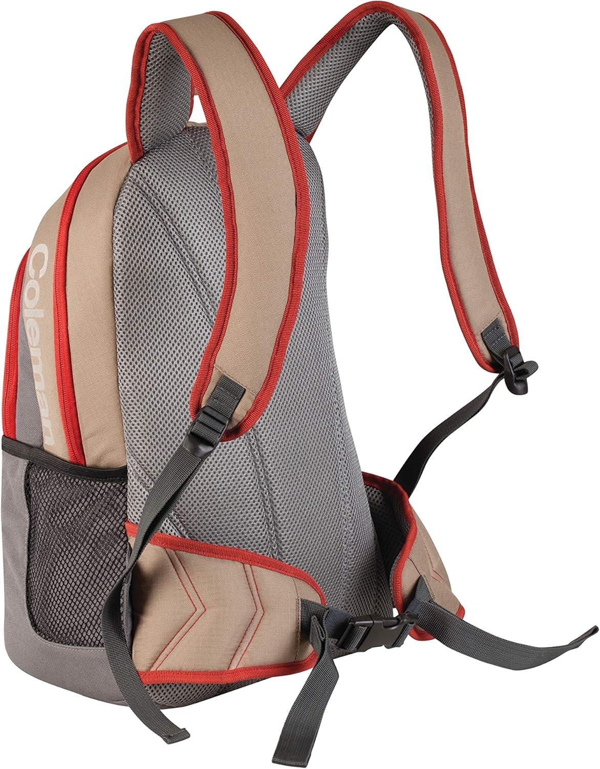 imageColeman Chiller Insulated Backpack Cooler Leakproof 28Can Backpack Cooler with 12 Hour Ice Retention Made with Recycled Materials Great for Beach Camping Hiking Tailgates Groceries ampamp More
