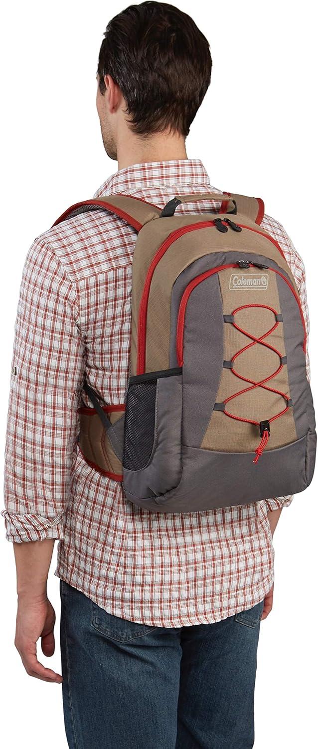 imageColeman Chiller Insulated Backpack Cooler Leakproof 28Can Backpack Cooler with 12 Hour Ice Retention Made with Recycled Materials Great for Beach Camping Hiking Tailgates Groceries ampamp More