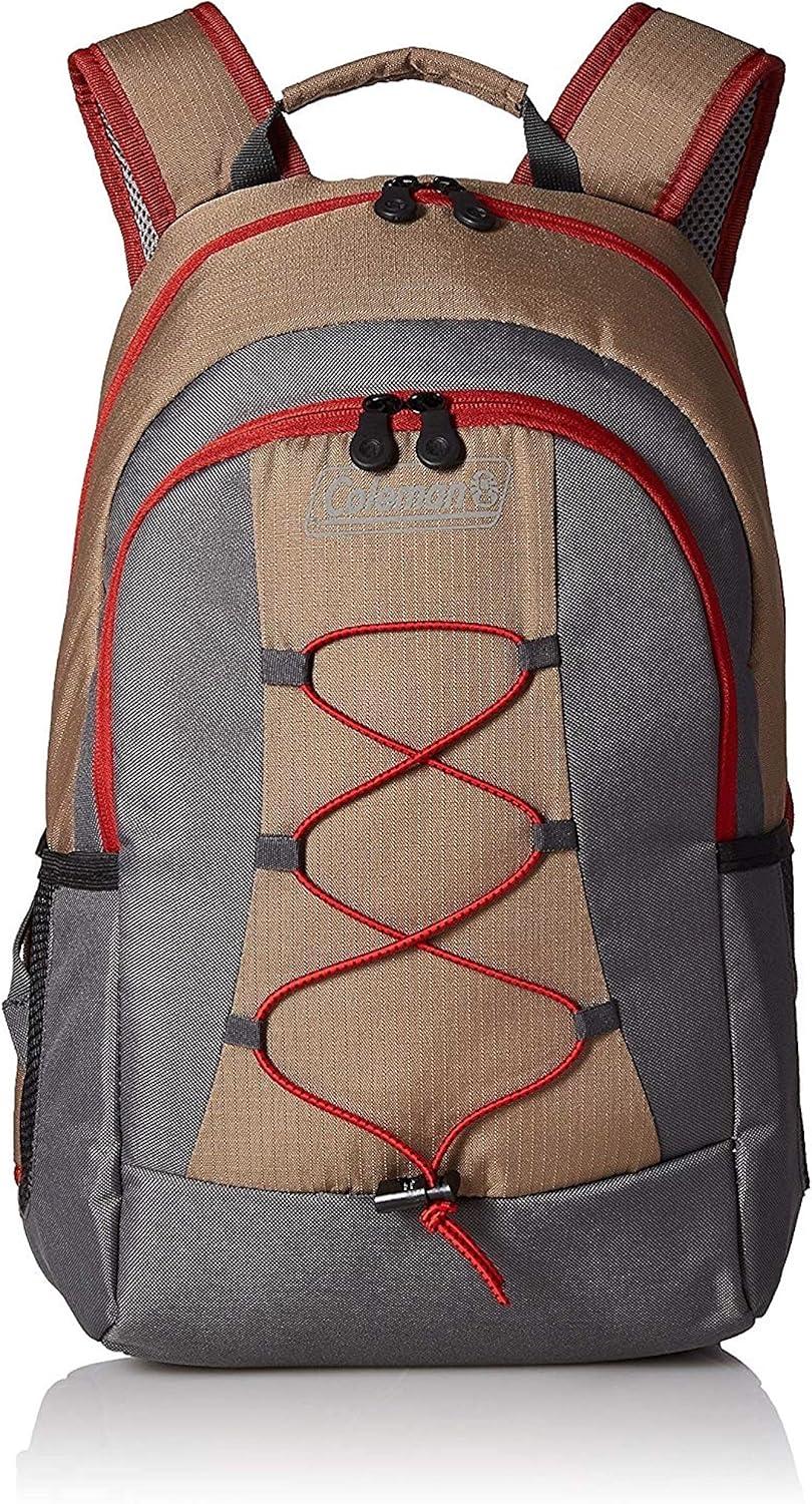 imageColeman Chiller Insulated Backpack Cooler Leakproof 28Can Backpack Cooler with 12 Hour Ice Retention Made with Recycled Materials Great for Beach Camping Hiking Tailgates Groceries ampamp More
