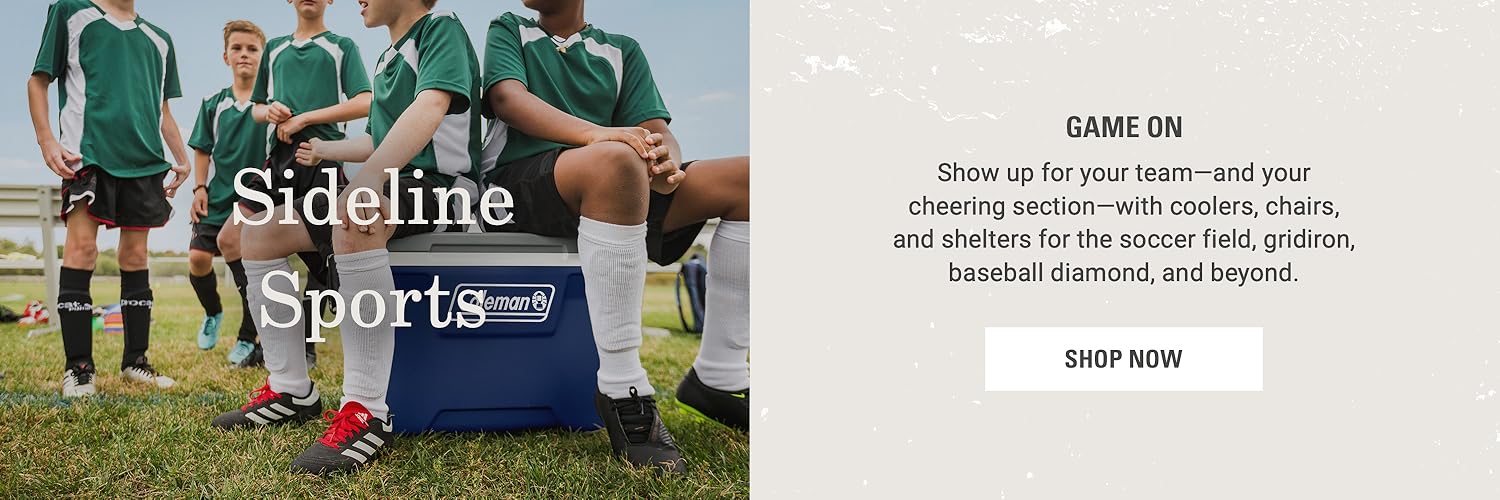 Coleman offers tents, coolers, sleeping bags, and outdoor essentials built to last.