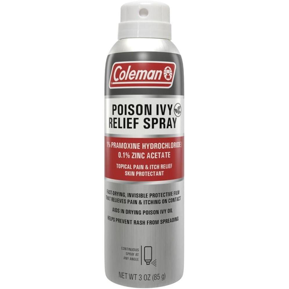 imageColeman Poison Ivy Relief Spray Continuous Spray for Topical Pain and Itch Relief 3oz