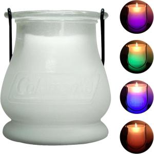 Coleman Color Changing LED Citronella Outdoor Scented Candle(Boxed)