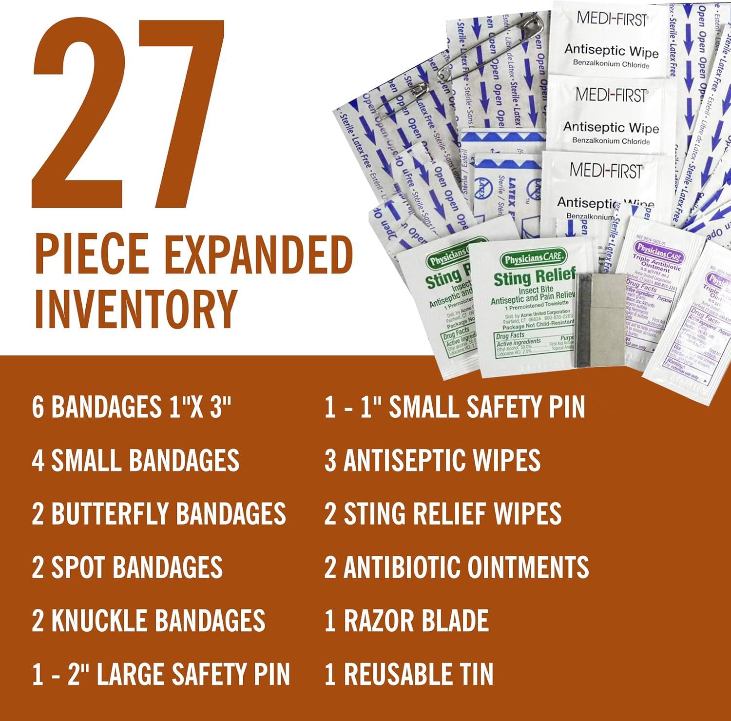 imageColeman All Purpose Mini First Aid Kit 27 Pieces SmallAll Purpose