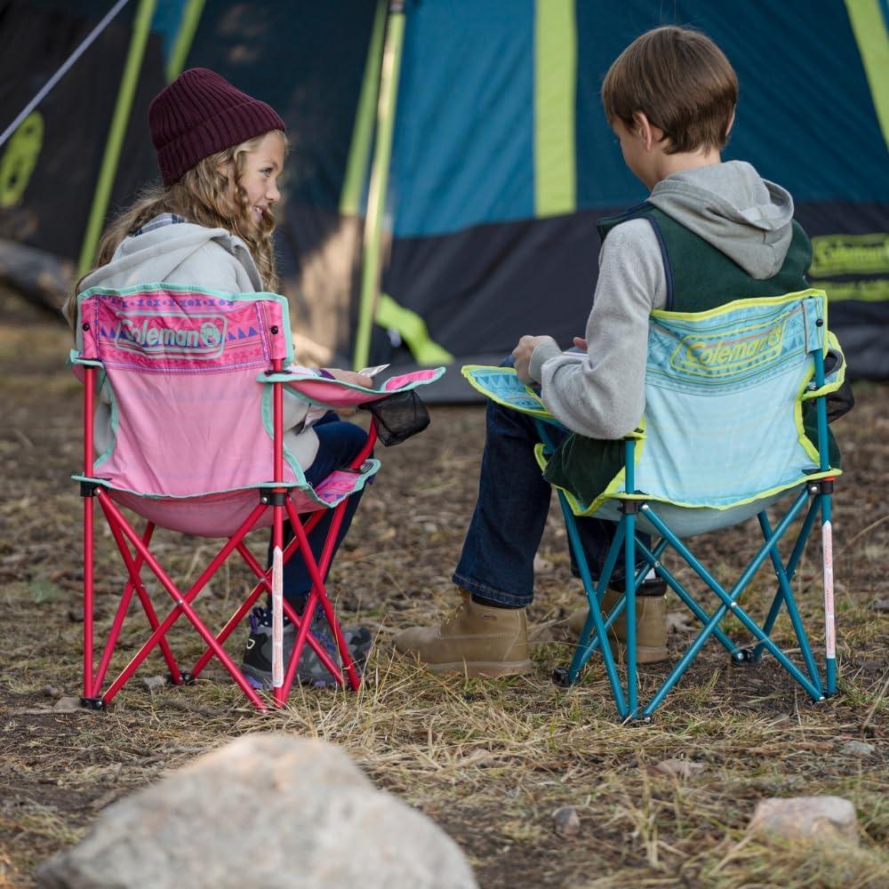 imageColeman Coleman Kids Quad ChairTeal
