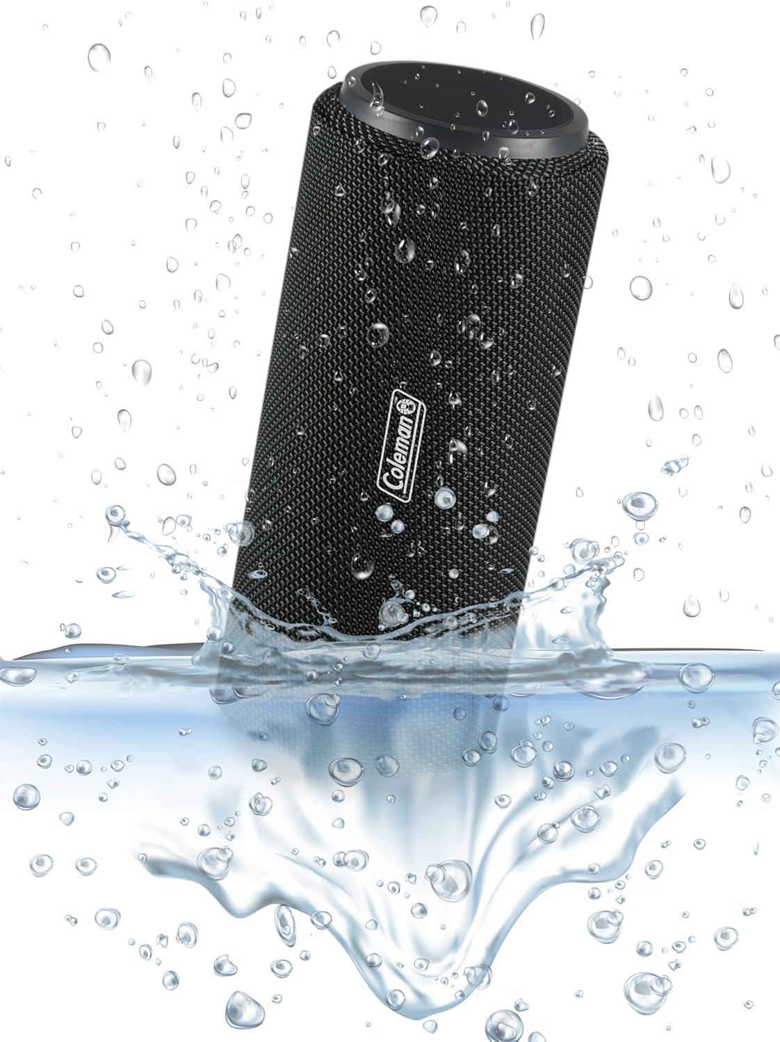 imageColeman CBT90 Portable Water Resistant Bluetooth Speaker BlackBlack