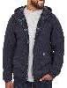 imageColeman Polar Mens Fleece Lined Workwear FullZip Sweatshirt with Hood Perfect Hoodie For The OutdoorsNavy