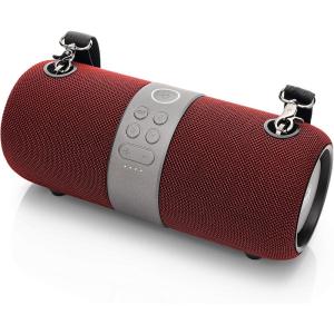 Coleman CBT60 True Wireless Waterproof Portable Bluetooth Speaker(Red)
