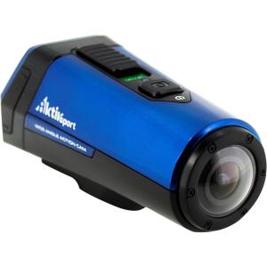 Coleman CX9WP-BL AktivSport Coleman 1080p HD Action Sports Camera with GPS, 1-Inch OLED and Health Stats (Blue)(Blue)