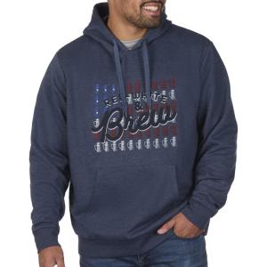 Coleman Graphic Double Layered Fleece Hoody(Indigo Heather)