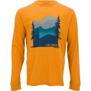 Coleman Long Sleeve Graphic Tee for Men(Aspen Heather)