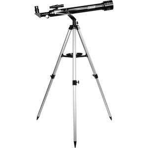 Coleman 700mm x 60mm Refractor Telescope (35x-525x) Kit with Heavy-Duty Carrying Case – Metallic Charcoal Gray