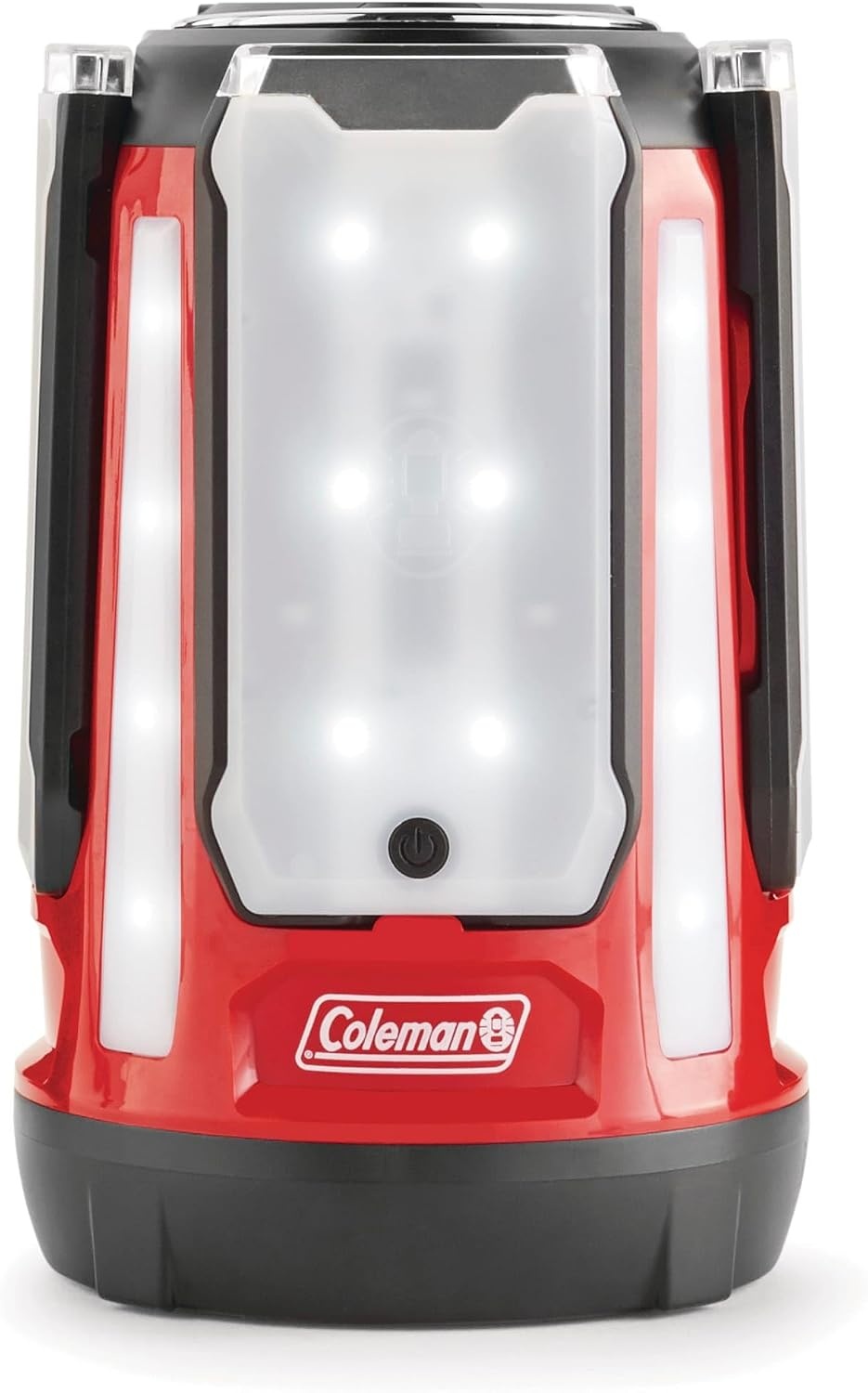 image:imageColeman MultiPanel LED Lantern Rechargeable WaterResistant Magnetic Light Panels BuiltIn Flashlight USB Charging Port Excellent for Camping Hunting Emergencies etc800 Lumen